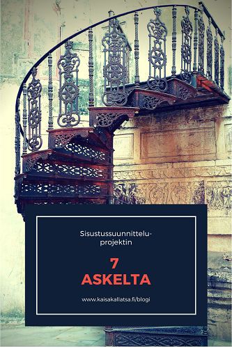 sisustussuunnittelijan toimintamalli