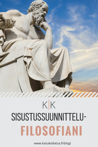 Sisustussuunnittelufilosofiani